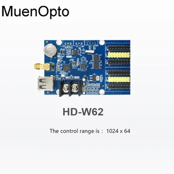 HD-W60/W62/W63/W64/W66 един-цветен такса управление на цветен led дисплей, безжичен контрол на мобилен WiFi
