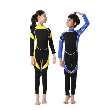 HISEA/детски костюми с дълги ръкави, водолазни костюми за момчета/момичета, защита от акне, слитные изделия, сърфинг, гмуркане с шнорхел за деца