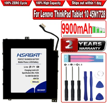 HSABAT 9900 ма 45N1726 Батерия за лаптоп Lenovo ThinkPad Tablet 10 45N1728 45N1729 45N1727 45N1732 45N1733