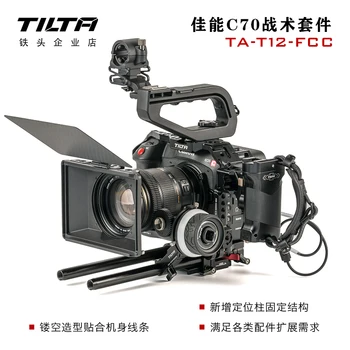 Instock TILTA TA-T12-FCC-B за CANON C70 camera rig Камера с пълна обвивка, Съраунд Тактически костюм, ниско Тегло, Защита от Драскотини