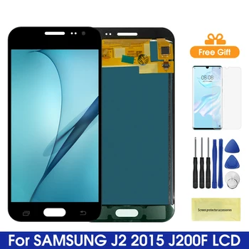 J200 дисплей За Samsung Galaxy J2 2015 LCD дисплей с сензорен Екран Дигитайзер възли За Samsung J200 J200F J200Y J200H