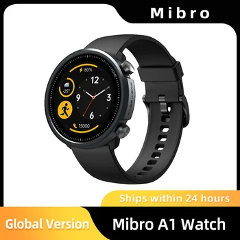 Mibro A1 Глобалната Версия на Смарт часа 5ATM Водоустойчив Монитор на Сърдечната Честота SpO2 Фитнес Тракер 20 Спортни Режими Bluetooth Smartwatch