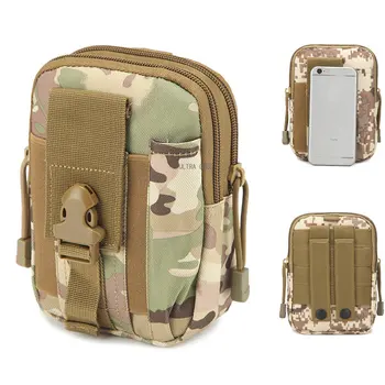 Molle, тактическа поясная чанта, богат на функции военна поясная чанта за лов, джогинг, къмпинг, пътуване, меки скута чанти, чанта за инструменти на открито