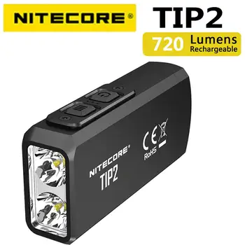 NITECORE TIP2 CREE XP-G3 S3 720 лумена USB акумулаторна ключодържател-фенерче с батерия
