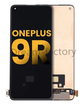 OLED LCD сензорен дисплей, дигитайзер, в събирането, замяна за OnePlus 9R, OnePlus 8T