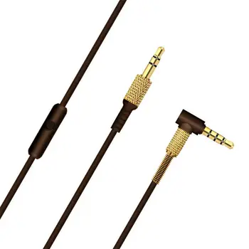 P82F Заменяеми пружини аудио кабел Cord Line за Marshall Major II 2 монитора Bluetooth-слушалки без микрофон с