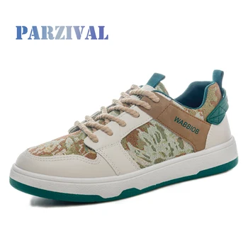 PARZIVAL/ ежедневни мъжки обувки; новост; сезон пролет-есен; вулканизированная обувки; спортни обувки; висококачествени ежедневни обувки; Zapatillas Hombre на едро