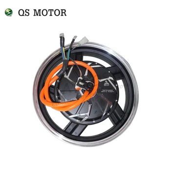 QS 17*3.5 инча 5 кВт Номинална мощност 260 45H V3/V4 Голям Слот BLDC в Двигателя на Главината на Колелото За Електрически Скутер, Мотоциклет