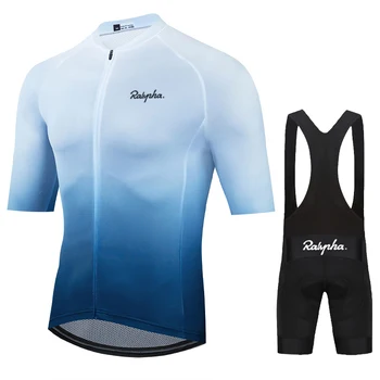 RAPHAFUL 2023, Летен быстросохнущий комплект от Джърси за велоспорта, мъжка Велосипедна форма, дишащи дрехи за планински велосипеди