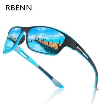 RBENN 2022 Нови Поляризирани Слънчеви Очила за Риболов, Мъжки Слънчеви Очила за Шофиране, Реколта Туристически Очила за Мъже UV400