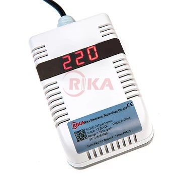 RIKA RK300-02 CE Сертифициран Лазерен Рассеивающий Въздушен Сензор ФПЧ2.5 PM10 За Контрол Качеството на Въздуха