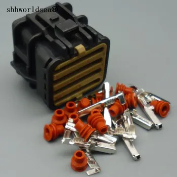 shhworldsea 2/5/10/30/50/100 авто 14pin 2,0 мм авто водоустойчив конектор кабели кабели MG610350 MG 610350 с клипс MG630353-7