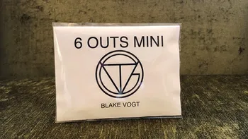 Six Outs Mini от Blake Vogt Magic Tricks (трикове и онлайн инструкции) Подпори Ментализм Илюзии Предсказание отблизо Забавен