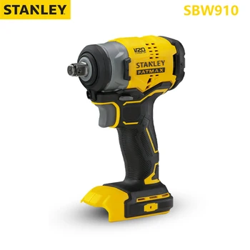 Stanley SBW910 Бесщеточный електрически ключ с квадратна шахта, литиева зареждане на 20 В, удароустойчив инструмент за ремонт на автомобили с висок въртящ момент