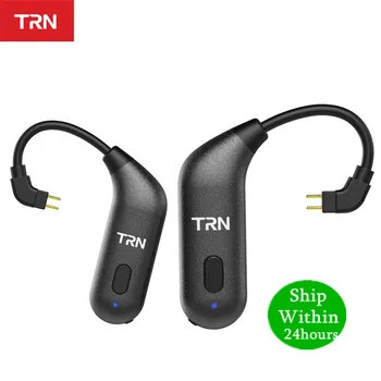 TRN BT20S APTX Bluetooth 5,0 Ухото на куката MMCX/2Pin Слушалки Кабел, Bluetooth Адаптер за VX BA5 IM2 X6 V30 V20 ZS10 F3 T2 S2 V90 M1