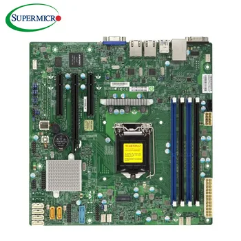 X11SSL за процесора Supermicro 7-то поколение LGA-1151 ПИН C232 DDR4-2400MHZ добре тестван преди да изпратите