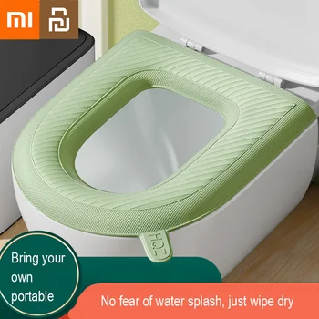 Xiaomi Youpin Възглавница за седалката на тоалетната чиния, поролоновое пръстен, водоустойчив меки преносими силиконови многократна употреба седалка за тоалетната чиния, аксесоари за баня
