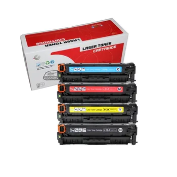 YLC 1 комплект 305A тонер касета за HP 410 CE410A CE411A CE412A CE413A LaserJet Pro 300 color MFP M375nw/M475dn/400/M451nw/M471dn