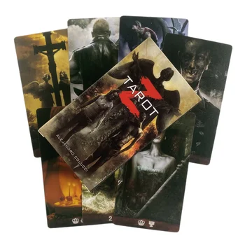 Z Zombie V Таро Карти, Тесте карти за Гадаене, английската Версия, Настолна игра Oracle, Игри За парти