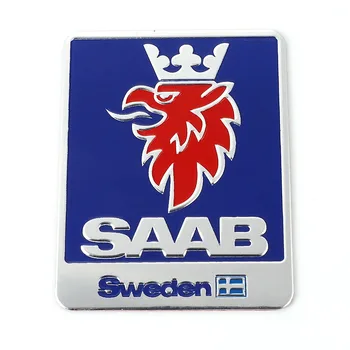 Автомобилна Стикер Емблема на Иконата на Етикети за SAAB 9-3 9-5 93 95 900 9000 Швеция Етикети SCANIA Вектор Линейни Аеро Аксесоари За Полагане на Автомобили