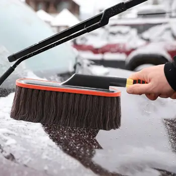 Автомобилна четка за избърсване на прах с Прибиращ се дръжка за Четка за автомобилни фургони