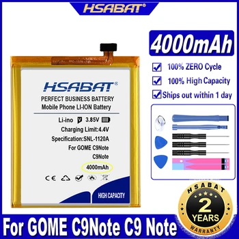 Батерия HSABAT 2018X87A 4000 mah Батерии за GOME C9Note C9 Note 2018X87A