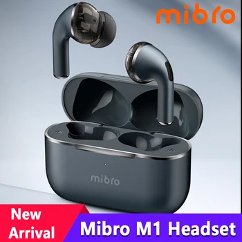 Безжични Слушалки Mibro M1 TWS Bluetooth 5.3, Сензорно Управление Слушалки, намаляване на шума, стерео слушалки, Водоустойчива Спортна Слушалки