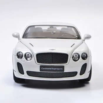 Вали, леене под налягане в мащаб 1:24, имитация на Bentley Continental Gt Coupe, модел на колата от сплав, статична украса, Колекция хоби, подарък за фен