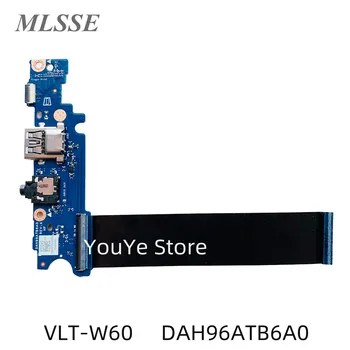 Висококачествен оригинален за HUAWEI Matebook VLT-W60 USB аудиоплата с кабел DAH96ATB6A0 100% тествана Бърза доставка