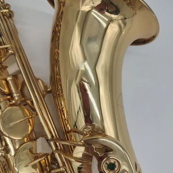 Висококачествена си бемол от месинг MTS-300 с двойно оребрени увеличаване, вграден издълбани тенор-саксофон, джаз инструмент по индивидуална заявка