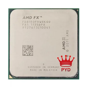 Восьмиядерный процесор на AMD от серията FX FX-8150 FX 8150 FX8150 с процесор FD8150FRW8KGU Socket AM3+