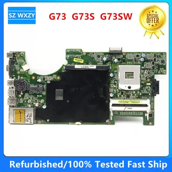 Възстановена дънна Платка за лаптоп ASUS G73 G73S G73SW HM65 PN 60-N3IMB10G0 MB 100% тествани с Бърза доставка