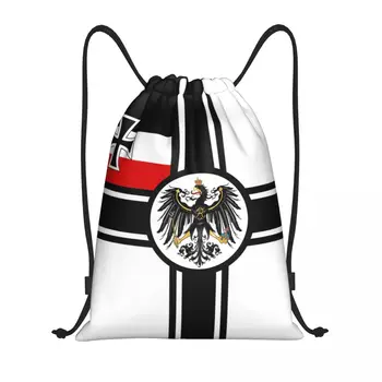 Германска империя DC Райх е Военният флаг на Раницата на съвсем малък Чанти Лека Германия патриотичен спортна раница за фитнес Чанти за пазаруване