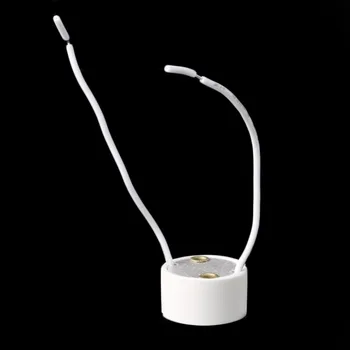 Гнездо GU10 Led лампа Основа на притежателя халогенна крушка Керамичен съединител кабели Основание лампи