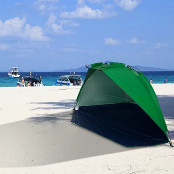 Градинска и плажна палатка с лятна защита от ултравиолетови лъчи, Преносима всплывающая Плажната градинска шатра, навес за риболов, пикник, парк