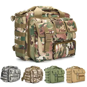 Градинска чанта, военна тактическа мъжки чанти-месинджър Molle, раница на рамо, лов, Туризъм, Къмпинг, планинарство, чанти за лаптопи