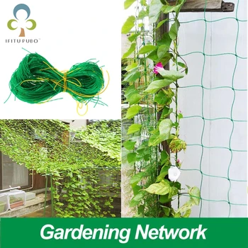 Градински Растения Мрежа За Катерене Пластмаса и Найлон Morning Glory Цвете Гроздова Окото Поддържаща Мрежа За Отглеждане на Притежателя на Градинска Мрежа ZXH