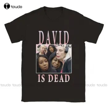 Давидс е Мъртъв - Тениска на Големия Брат Унисекс David Is Dead Meme, Мъжка тениска със Забавна Изкуство, Градинска Облекло, тениски с Анимационни герои Xs-5Xl