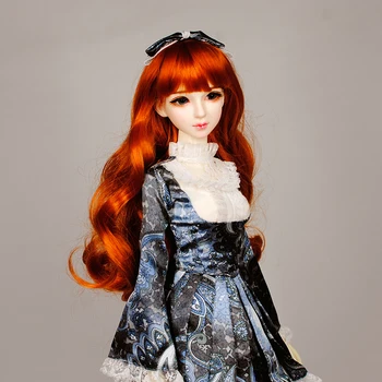Дамски кукла BJD 1/3 Пластмасов шарнирная подвижната кукла се продава с дрехи