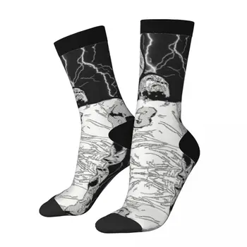 Двайнир И Уейд Ди Уейд WOW баскетболни Звезди 2023 (15) Графични реколта Ластични чорапи с хумористичен графичен контраст и по цвят.