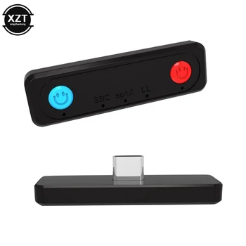 Една за двама Bluetooth предавател за Nintendo Switch, Bluetooth 5.0 Switch Lite, PS5, безжичен аудиоадаптер APTX LL, аксесоари