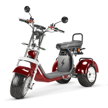 Електрически скутер Citycoco капацитет 4000 Вата, Максимална скорост 45 км/Ч, 60 40 Ah, за Зареждане на батерията, Пробег 120 км, Натоварване 250 кг