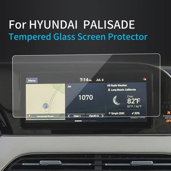 За 2023 HYUNDAI PALISADE защитен слой от закалено стъкло, Защита навигатор, автомобилни Стикери, Аксесоари