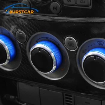 За Ford Galaxy MK3 2006-2015 Kuga MK1 2008-2012 3 бр./компл. Дръжката на Климатика от алуминиева сплав, Дръжка с променлив Ток, Бутон за Регулиране на Температурата
