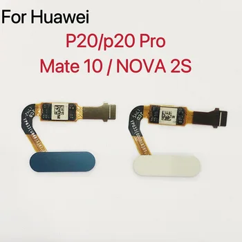 За Huawei Honor View 10 V10 Touch ID четец на пръстови отпечатъци Бутон отключване за Nova Lite