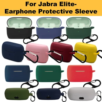 За Jabra Elite 4 Активни, моющийся калъф, лесен за носене, ударопрочная на кожата, защита от надраскване, водоустойчив корпус, ръкав
