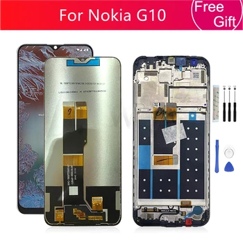За Nokia G10 LCD дисплей с сензорен екран Дигитайзер в събирането на TA-1334 TA-1351 TA-1346 TA-1338 LCD дисплей за Nokia G20 Подмяна на екрана