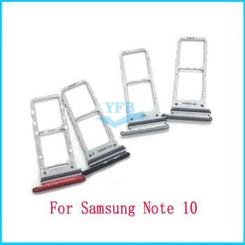 За Samsung Galaxy Note 10 Plus 5G N970 N971 N975 Слот за две SIM-карти, Титуляр, Слот за Тава, Дубликат Част