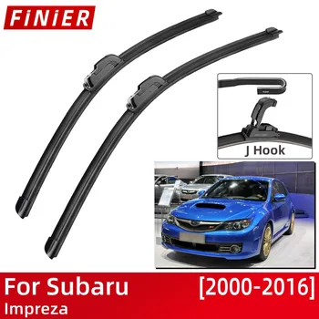 За Subaru Impreza 2000-2016 Автомобилни Аксесоари, Четки за Чистачки на Предното стъкло на Предна U-Образна форма J-Образни Куки 2015 2016 2013 2014 2012