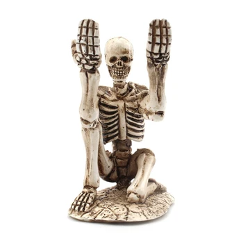 за творчески притежателя на химикалки-скелет от смола, молив, украса за Хелоуин за H